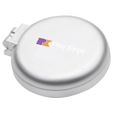 Travel Disk Brush & Mirror