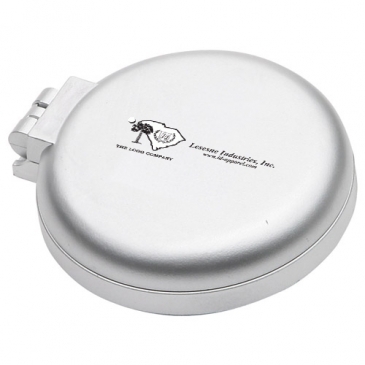 Travel Disk Brush & Mirror