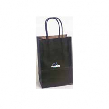 Premium Tinted Stripe Paper Shopping Bag-Colors 16X6X12.5