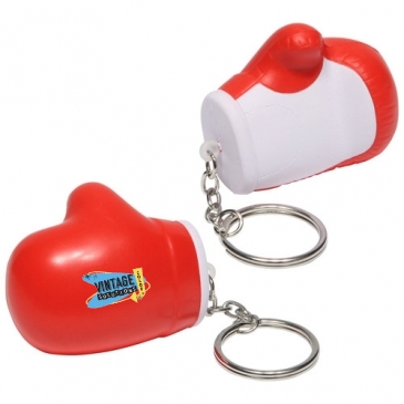 Boxing Glove Stress Reliever Key Chain