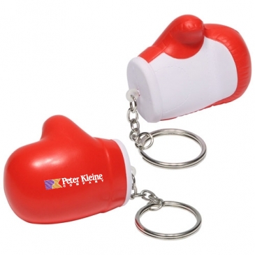 Boxing Glove Stress Reliever Key Chain