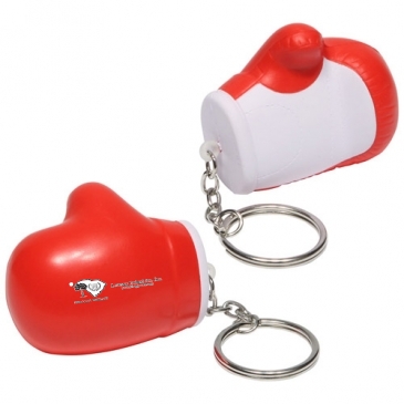 Boxing Glove Stress Reliever Key Chain