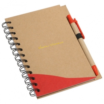 Recycle Write Notebook & Pen