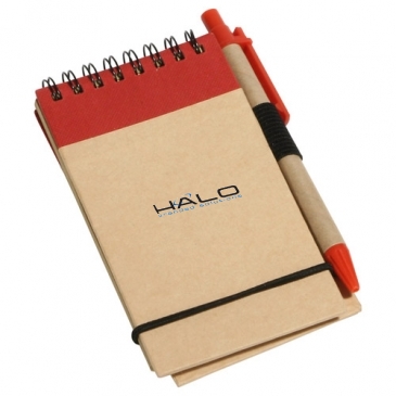 Think Green Recycled Notepad & Pen