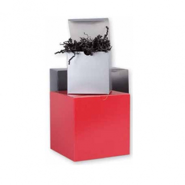 Gloss Tinted Gift Boxes 12" X 6" X 6"