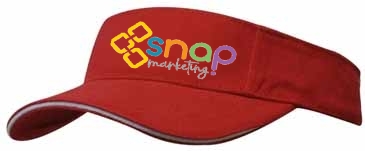 Brushed Heavy Cotton Visor