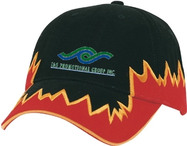 Brushed Heavy Cotton with Razor Embroidery