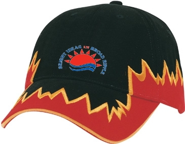 Brushed Heavy Cotton with Razor Embroidery