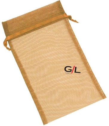Printed Organza 7-1/4x14x3