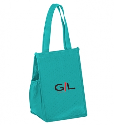 Insulated Non-Woven Lunch Tote and Poly Board Insert