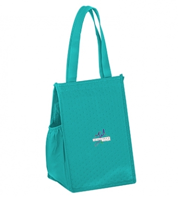 Insulated Non-Woven Lunch Tote and Poly Board Insert