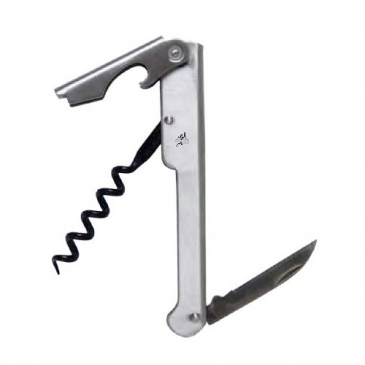 Deluc Waiter's Stainless Steel Corkscrew