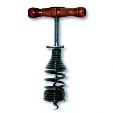 Barrel Spring Corkscrew w/Antique Finish