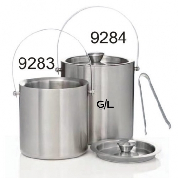 3 Liter Stainless Steel Jamboree Deluxe Ice Bucket w/Tongs