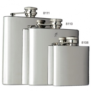 6 Oz. Captive-Top Pocket Flask