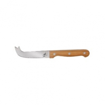 Stainless Steel Cheese Knife/Server w/Bamboo Handle
