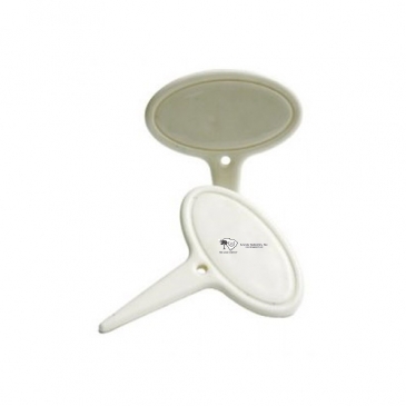 Oval Porcelain Cheese Marker