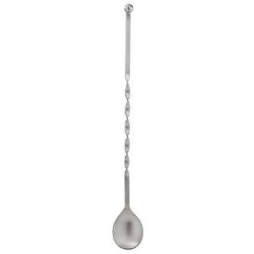 Stainless Steel Bar Spoon w/Ball Top
