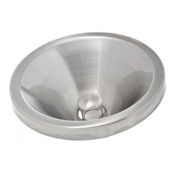 Brushed Stainless Steel Wine Tasting Receptacle Top