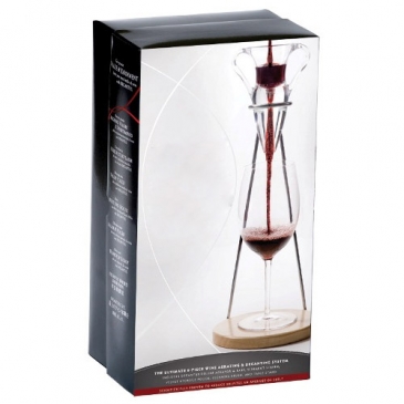 Decantus™ Connoisseur Wine Aerating System 6 Piece Set
