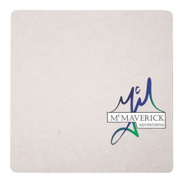 60 Pt 3.5" High Density Pulp Board Coasters Square