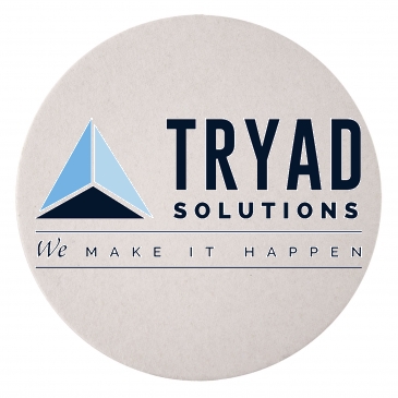 80 PT 4" High Density Pulp Board Coaster Round