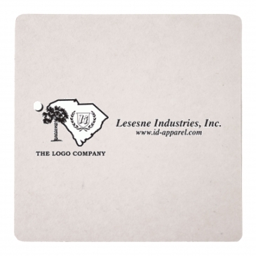 80 PT 4" High Density Pulp Board Coasters Square