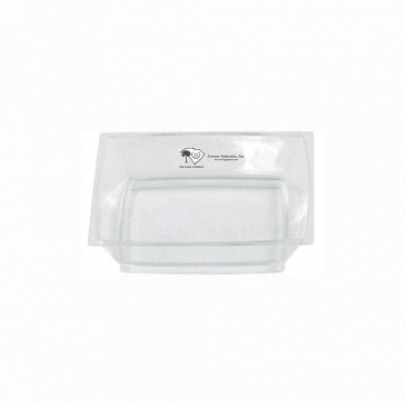 2.5" Clear, Petite Square Sampling Dish