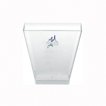 1.75" Clear, Square Tasting Cup