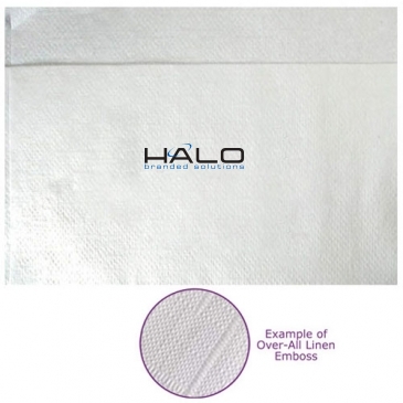 White Semi-crepe 1-ply Dispenser Napkins