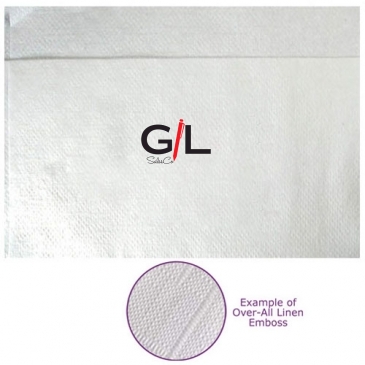 White Semi-crepe 1-ply Dispenser Napkins