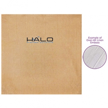 Kraft Over All Linen Emboss 1-ply Beverage Napkins