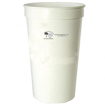 22 Oz. Smooth White Cup