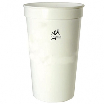 22 Oz. Smooth White Cup