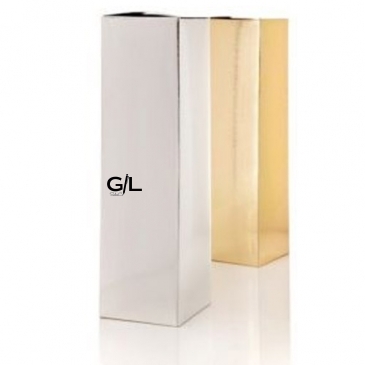 Silver Foil Bottle Gift Box