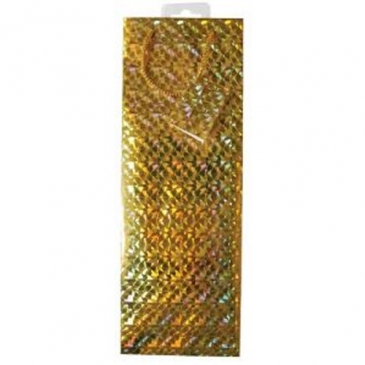 The Everyday Wine Bottle Gold Hologram Gift Bag Collection