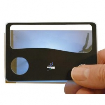 Credit Card Size Magnifier w/Light