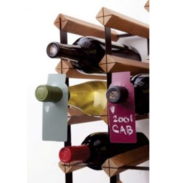 Wine Bottle Chalkboard Tags