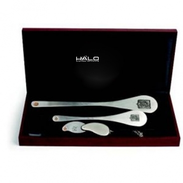 Clef Du Vin® Deluxe Set in Burgundy Gift Box