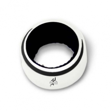 Stainless Steel Wine Bottle Collar w/Black Felt