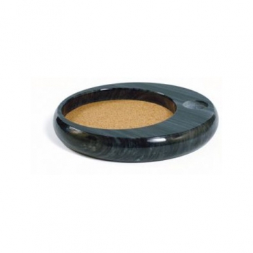 Black Marble Sommelier's Wine Bottle Coaster