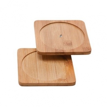 Bamboo Wine Bottle or Glass Coaster