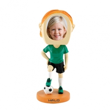 Girl’s Soccer Single Bobble Heads