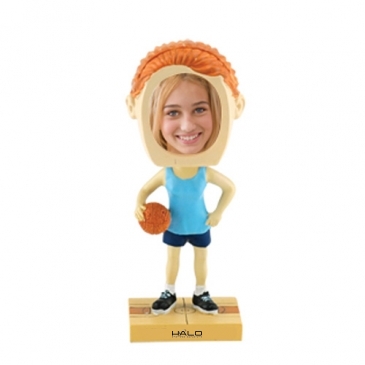Girl’s Basketball Single Bobble Heads