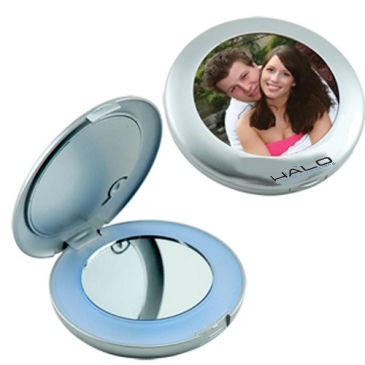 Photo Lighted Mirror Compact