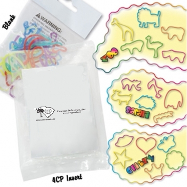 Wacky Bands Shaped Rubber Bands