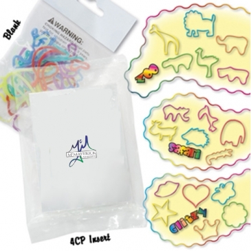 Wacky Bands Shaped Rubber Bands