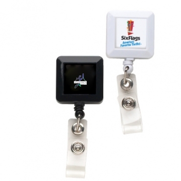 “Good” Square Badge Reel (opaque colors)