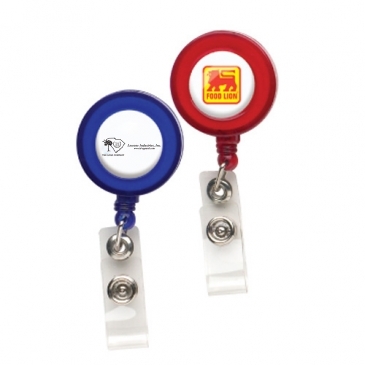 “Good” Round Badge Reel (translucent colors)