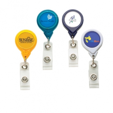 “Best” Round Badge Reel (opaque colors)